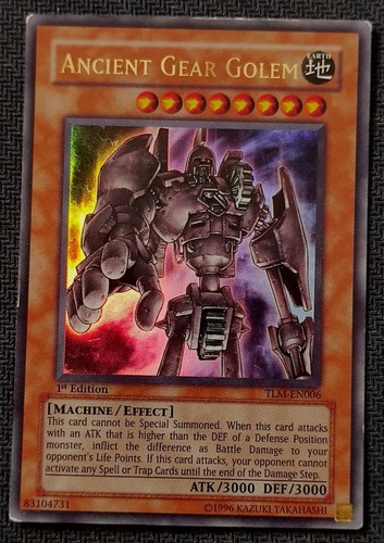 Ancient gear golem - gear, (golem