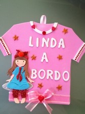  MAGLIETTA BIMBO/A A BORDO e