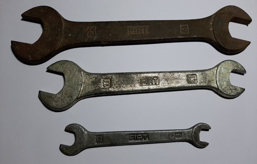 Tre chiavi piane inglesi - tre, fiat