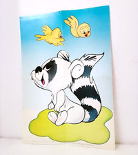 CANDY CANDY col disco  SOLO POSTER Klin originale del volume 2 C. Frigerio