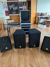 Bundle Behringer con mixer, ampli, 2 casse e 2 monitor passivi, Flyht Pro Case