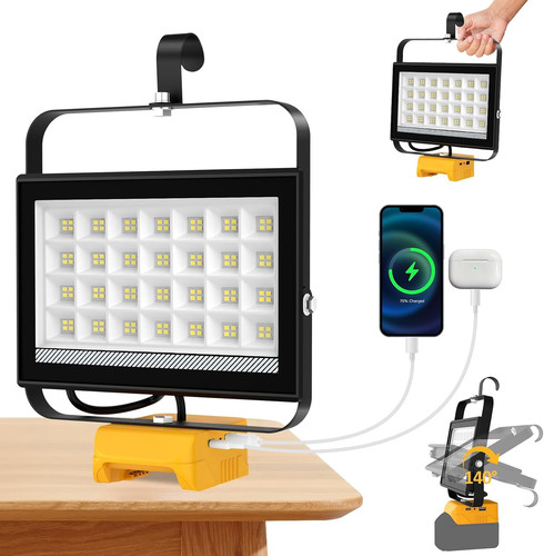 Faro led ricaricabile - faro,