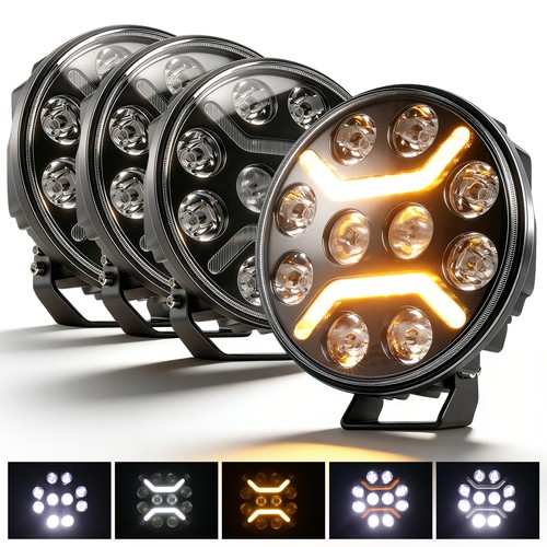 Set pollici led luce - 7,