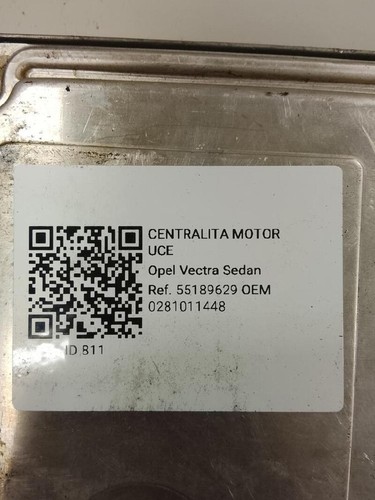 0281011448 centralina motore