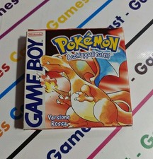 NINTENDO GAMEBOY POKÉMON ROSSO ITALIANO COMPLETO ORIGINALE RARO