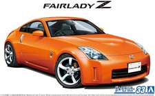 Nissan Z33 Fairlady Z 350Z 2007 1:24 model kit kit kit di montaggio Aoshima 063699