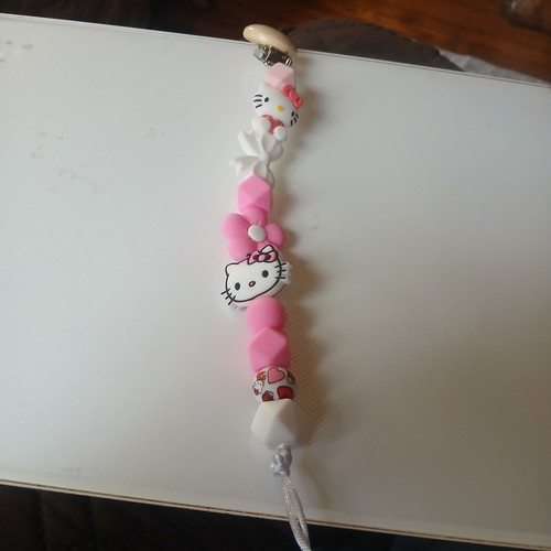 Portaciuccio rosa hello kitty - rosa,