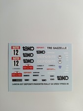 DECALS 1/43 Lancia 037 Tako