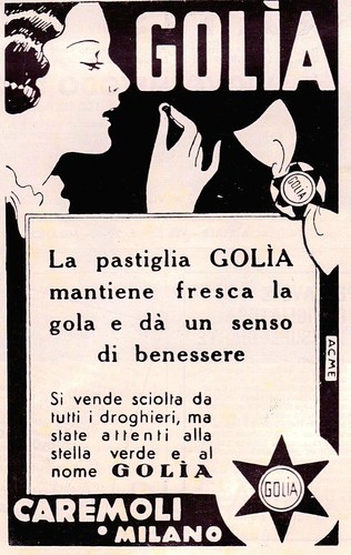 Pubblicita 1935 pastiglie - pubblicita',