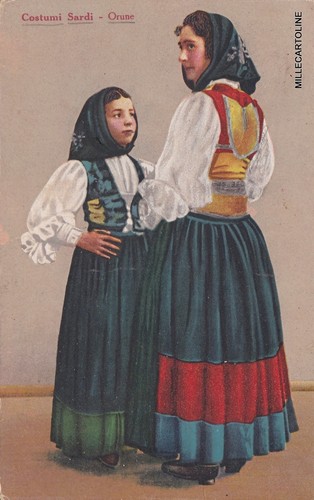 Orune costumi sardi 1930 - #,