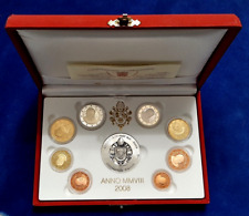 CITTA' DEL VATICANO SERIE DIVISIONALE 2008 PROOF PIU' MEDAGLIA