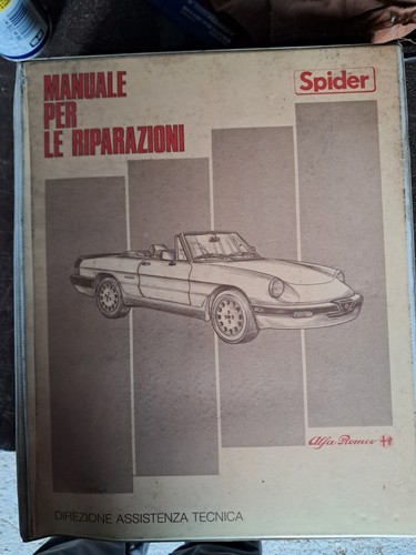Manuale officina alfa romeo - manuale,