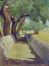 Dipinto dell'artista siciliano