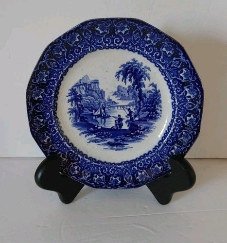 Antico piatto tivoli blu tf - blu, di