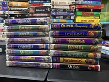 Walt Disney Movies VHS VCR Tapes Masterpiece Collection 8 Sealed 7 Unsealed