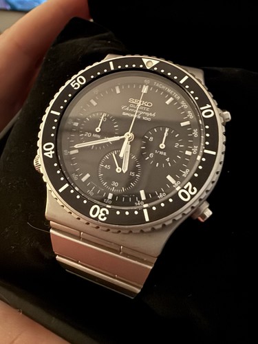 Orologio seiko sports 100 - 100, uomo