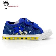 SCARPA TELA BASSA con LUCI