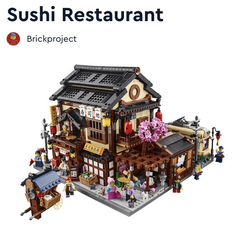 Lego 910060 ristorante sushi - 910060,