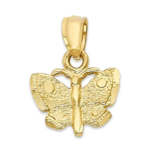 Ciondolo mini farfalla oro - ciondolo,