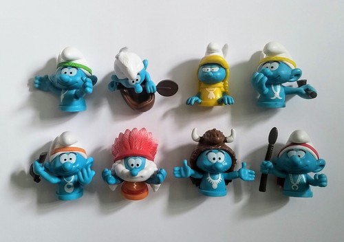 Set figurine indiani puffi - figurine,