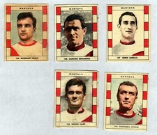 5 FIGURINE CALCIATORI IMPERIA