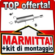 Silenziatore Posteriore per