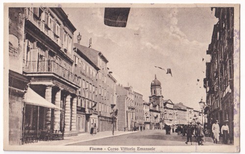 P05002 cartolina fiume - p05002,