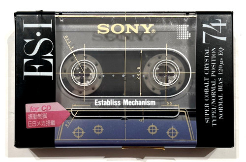 Sony 74 audiocassetta - sony,