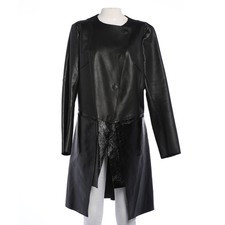 Cappotto pelle Fendi nero 38