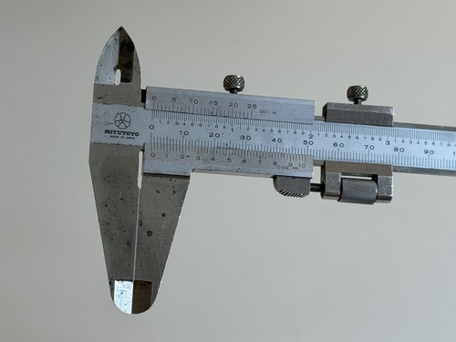 Mitutoyo vernier pinza 200mm - mitutoyo,
