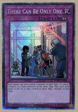 There Can Only Be One