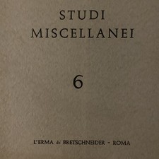 STUDI MISCELLANEI 6 Accademico