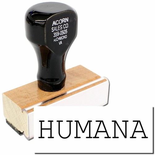 Timbro gomma humana misura - timbro,