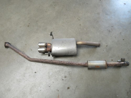 Silenziatore sportivo con tubo