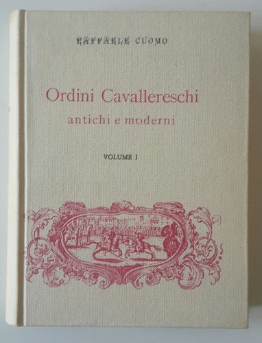 Cuomo ordini cavallereschi - r.,