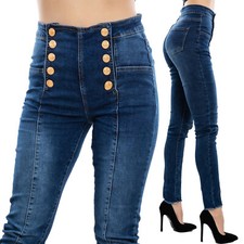 Jeans donna pantaloni skinny