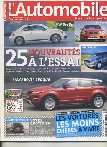 Automobile magazine 784 - l’automobile,