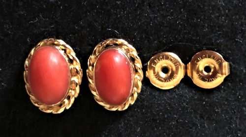 Orecchini antichi oro 18k e - oro,