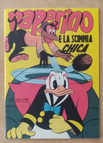 Paperino scimmia chica - paperino,