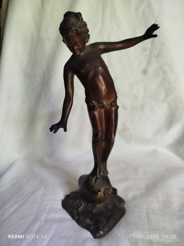 Bronzo firmato parente - bronzo, etimbro