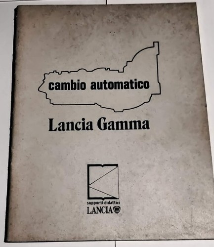 Lancia gamma manuale tecnico - gamma,