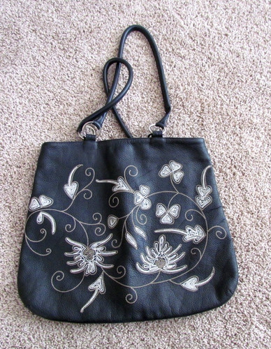 Borsa tracolla vintage berge - a,