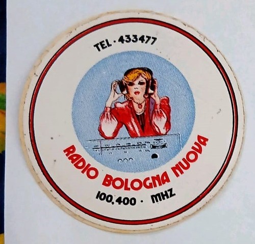 Adesivo vintage anni radio - vintage, 80'