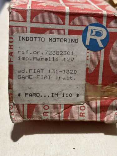 Indotto motorino marelli 12v - motorino,