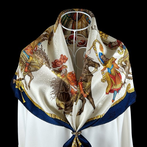 Sciarpa seta vintage hermes - sciarpa,