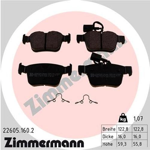 Zimmermann pastiglie freni - pastiglie,
