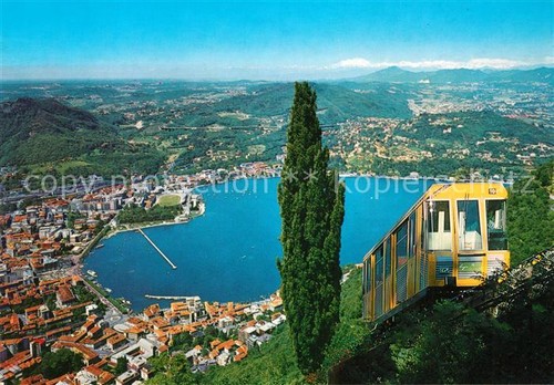 Brunate como funicolare - como,