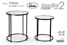 Pezzi tavolini neri top - 2,