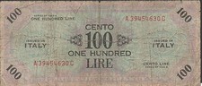 Banconota Italia 100 Lire