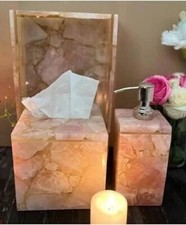 Set accessori bagno pietra